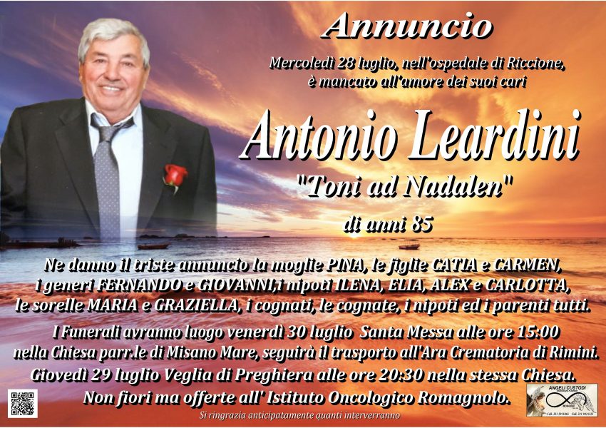 Annuncio Leardini Antonio 2021-1